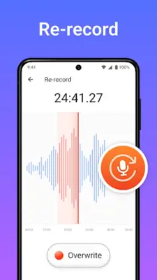 Audio Editor android App screenshot 0