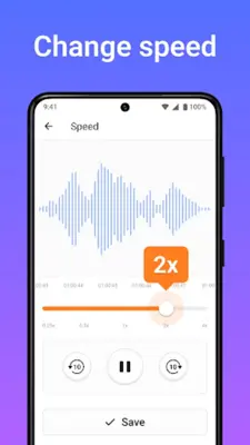 Audio Editor android App screenshot 2